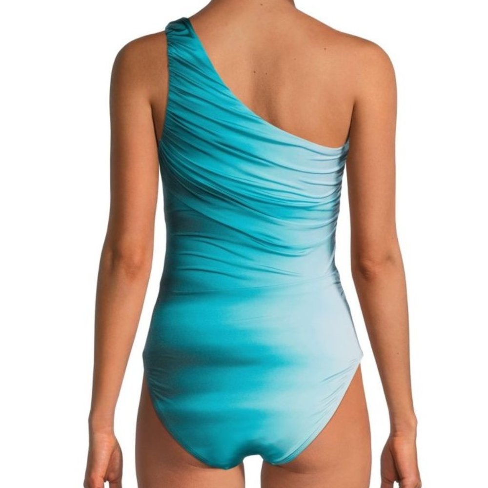 La Blanca Ocean Oasis One Shoulder One Piece Swimsuit - Picture 11 of 11